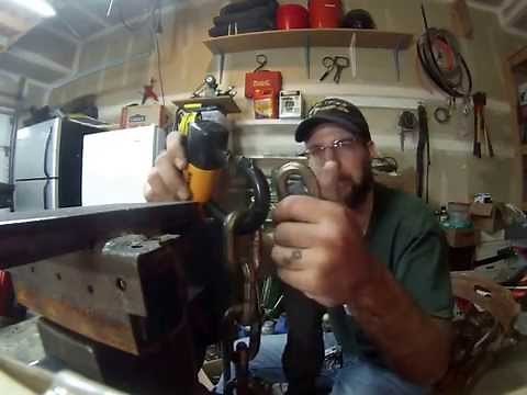Kryptonite Evolution Series 4 Disk Lock Vs CordlessAngle Grinder Cut
