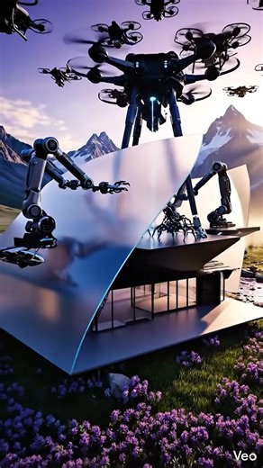 Building a Futuristic Luxury Villa in 2090 | AI Construction Revolution
