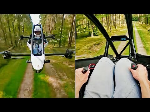 This fastest drone scooter is out of this world!