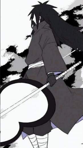 Madara Uchiha's Weapon Mastery| The Mighty Gunbai| #naruto #anime #animefacts#madara#shorts