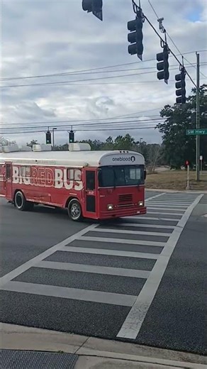 blue bird TC2000fe making a left turn #bus #automobile #bluebirdbus #schoolbus