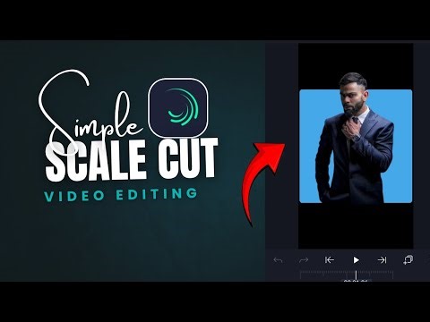 How to Make Smooth Scale Cut Effect in Alight Motion | Step by Step Editing Tutorial 2025