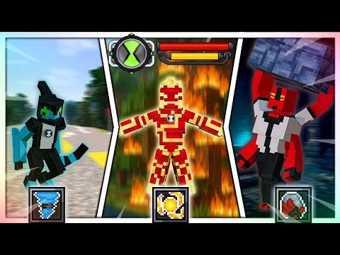 Updating the Ben 10 Addon in Minecraft Bedrock! - (Abilities!)