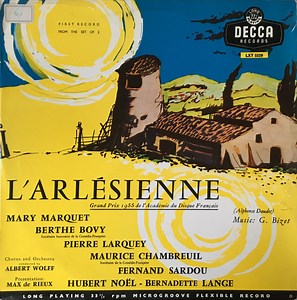 Bizet, Alphonse Daudet, Albert Wolff - L'Arlesienne