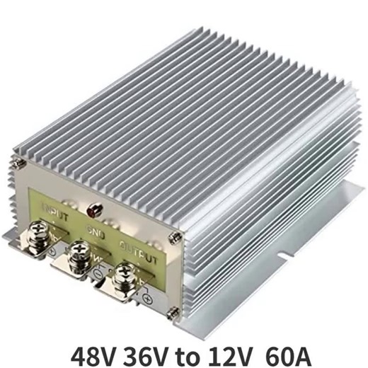 48V 36V to 12V 60A DC-DC Step-Down Converter: IP68 Waterproof Power Module with Multiple Protections