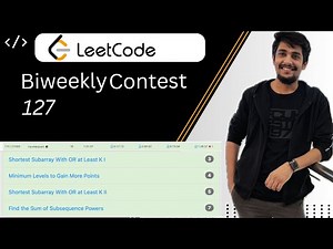 Leetcode Biweekly Contest 127 || Screencast + Explanation || Global Rank 172