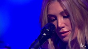 Watch Australian songstress Delta Goodrem belt out a medley of hits from her new album 'Bridge over Troubled Dreams' at Brekky Central 👏🏻 | Sunrise