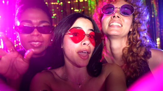 Group of Women Having Fun at a Party | Premium Stock Video Footage