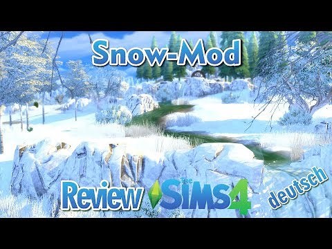 Sims 4 - Review: Schnee-Mod von Simcookie