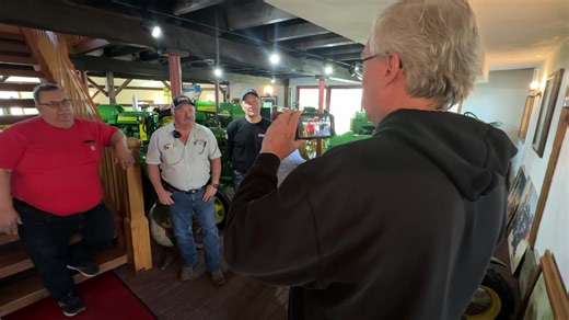 1.2K views · 43 reactions | Working with the legend today! Machinery Pete at Carousel Farms in Monroe, Wisconsin! Awesome John Deere collection! | Tractor Tales | Facebook