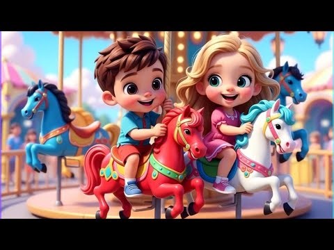 🎡 Música do Parque de Diversão 🎢 | Canção Infantil Divertida para Crianças de 3 a 5 Anos 🎶🎠