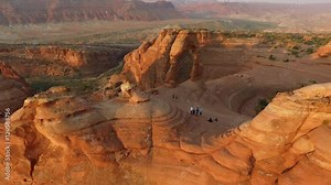 Sunrise at Delicate Arch, Arches National Park, Utah