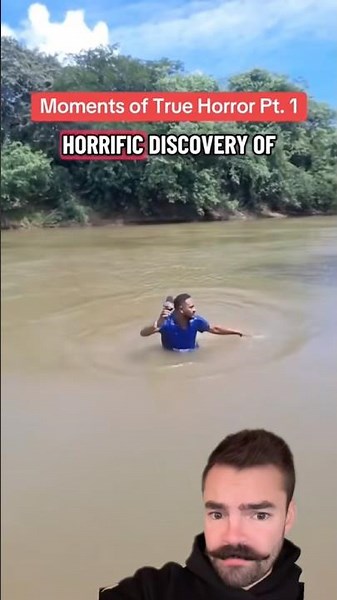 News reporter finds something HORRIFIC on live tv… #morbidfacts
