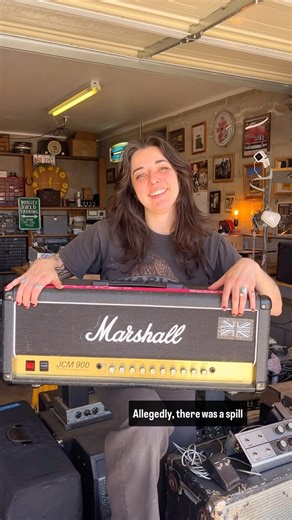 Colleen Fazio on Instagram: "Marshall JCM900 in for a major repair "
