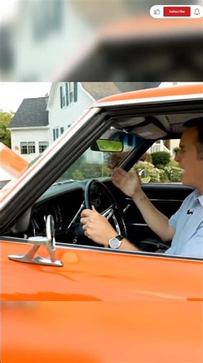 🔥 Stunning Mercury Cougar Eliminator Stripes 🟠 Vintage V8 Sound