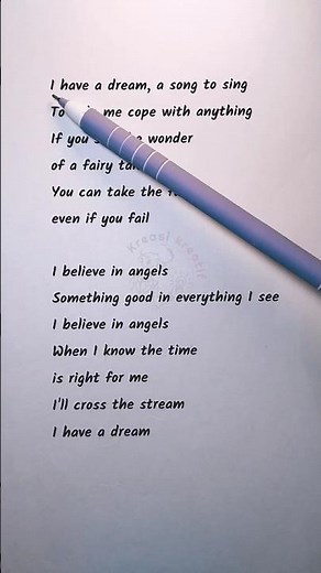 I Believe In Angels? ABBA Lyrics English Lesson