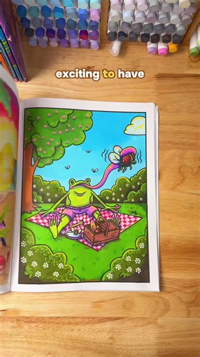 Which page is your favorite? #coloringbook #coloringbookforadults #ruthscoloring #justatad