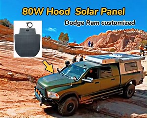 4 comments | Power Up Your Dodge Ram!   Keep your battery charged wherever the sun shines. ⚡️ Simple plug-and-play installation for longer battery life.  Waterproof and heat-resistant hood-mounted panels. Custom solar panels for every vehicle model. Shop https://bit.ly/lensunsolar-dodge #LensunSolar #DodgeRam #PowerAnywhere #OffRoad #RamTruck | Lensun Solar Panels Wholesale | Facebook