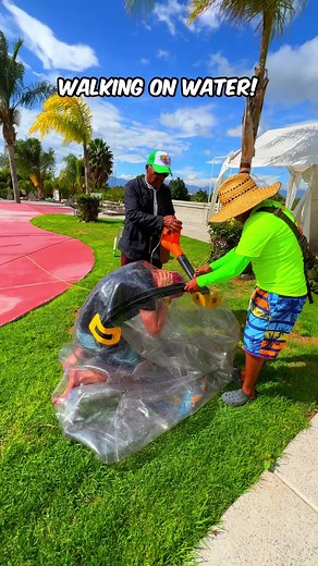 21K views · 555 reactions | Walking on water in a Zorb ball! #Travel #waterpark #waterslide #thrill #adrenaline | Alex Ojeda | Facebook