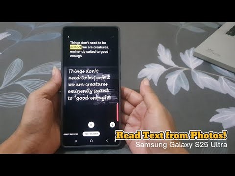 How to Read Text in Photos Using Bixby Vision | Samsung Galaxy S25 Ultra Hidden Feature
