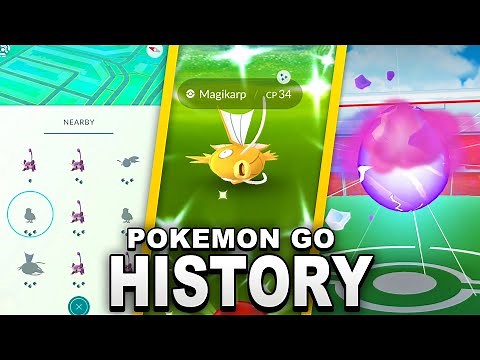 The History of Pokémon GO (2016-2022)
