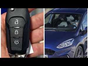 How to replace the key battery in Ford Fiesta