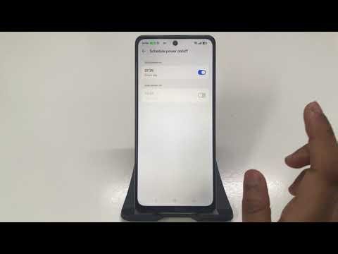 How to Set Power On/Off Schedule in Realme P3x