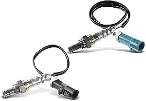 A-Premium O2 Oxygen Sensor Compatible with Ford Escape 2007-2008 & Mazda Tribute 2008-2009 & Mercury Mariner 2005, 3.0L, Upstream & Downstream Rear, 2-PC Set