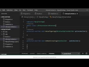 Simple MySQL Database Connectivity using Dotnet Core