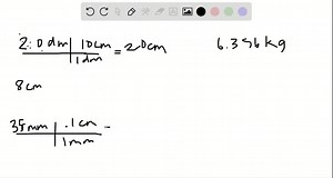 A block of lead, with dimensions 2.0 dm ×8.0 cm ×35 mm, has a mass of 6.356 kg . Calculate the density of lead in g / cm^3 . | Numerade