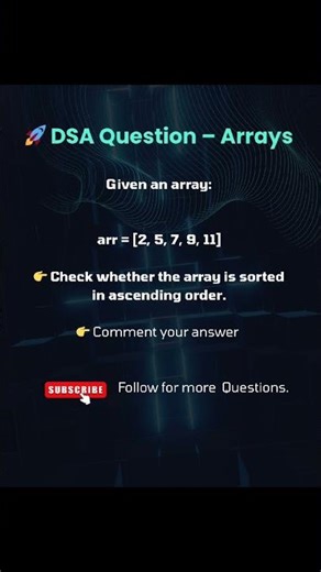 Crack This DSA Question in 30 Seconds! 🚀 #job #motivation #jobsearch#success #jobseekers #dsa