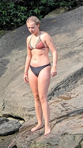 #waterfall #amazingnature #jump #WaterfallDive #waterfalllovers #beautifuldestinations #WaterfallVibes #NaturalWaterFall | Beach 4K