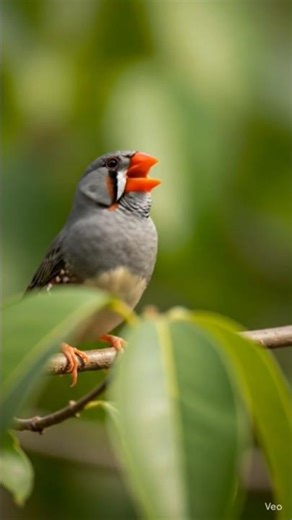 Cute Little Bird Singing Sweetly 🐦🎶