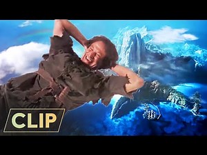 Hook (1991) | Peter Learns To Fly | Dustin Hoffman, Robin Williams, Julia Roberts