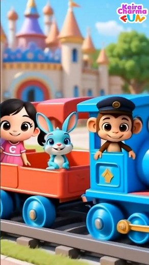RIDE THE TRAIN ♥ Indonesian Children's and Toddler Songs Keira Charma Fun