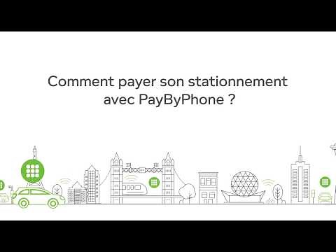 Payez votre stationnement avec PayByPhone