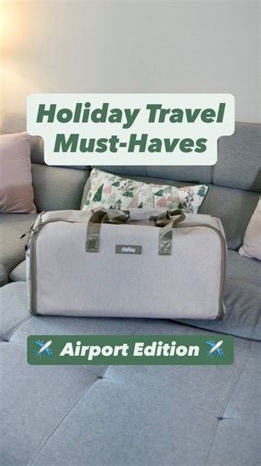 The Container Store on Instagram: "Flying for the holidays? These airport packing must-haves make travel SO much easier! ✈️🎄👏 SAVE this video before you start packing to make holiday travel stress-free! #thecontainerstore #holidaytravel #airportlife #holidayseason #airport #traveltips #travelessentials #packingtips"