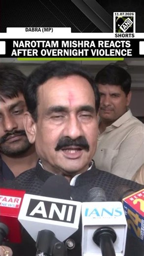 Narottam Mishra reacts after BJP workers hurl stones, unleash violence following his ticket denial