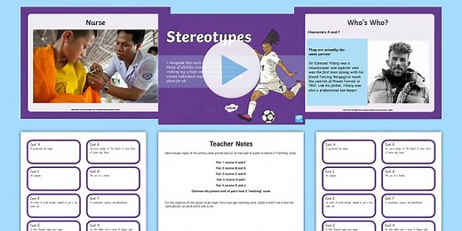 Stereotypes Lesson Pack