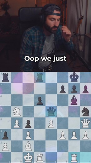 blundering the knight but securing the mate #chess #chesstok #chesscom #chesstactics #chesstaktic #checkmate