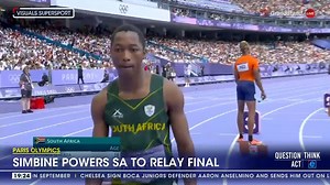 193K views · 4.1K reactions | The 100-metre relay is one of the highlights of any Olympic Games. Team South Africa secured a spot in the Paris Games final, courtesy of a strong finish by Akani Simbine. If you missed the action, here’s how the team of Shaun Maswanganyi, Bayanda Walaza, Bradley Nkoana and Simbine qualified #SouthAfricaTonight #DStv403 | eNCAnews | Facebook