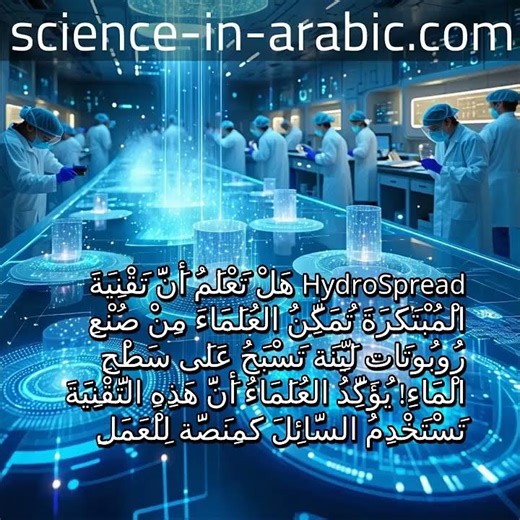 ابتكار جديد في عالم الروبوتات اللينة: HydroSpread