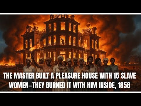The Master Built a Pleasure House with 15 Slave Women—They Burned It with Him Inside, 1858