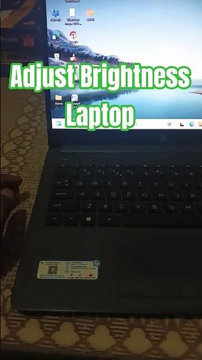 Adjust Brightness Laptop shortcut key#computer #tricks #laptop #pc#asmr #keyboard