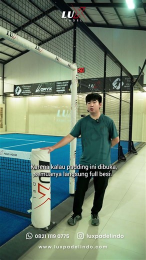 Fungsi Padding pada Court Padel