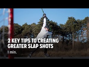 Two Key Tips to Creating Greater Slap Shots
