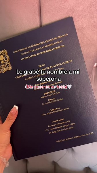 El verdadero “le grabé tu nombre a mi superona”😍 Que afortunada me siento al saber que me consideraste en algo tan importante para ti y para tu vida, gracias por demostrarme el amor inmenso que me tienes, soy la más orgullosa al ver en el gran ingeniero y hombre en el que te estás convirtiendo,te amo con el alma amorcito mío🤍 @Angel #fyp #parati #foryou
