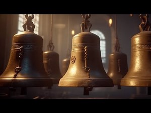 Church Bells ringing. Beautiful, cleansing, and soothing. The Healing Bell's Sound.