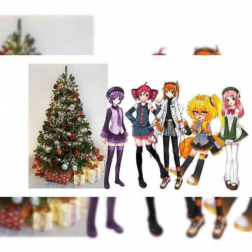 Pedro's UTAU Talkloids - Christmas (Short Edition) #vocaloid #akitaneru #kasaneteto #defoko #utau