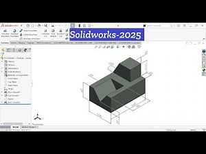 SolidWorks 2025 Tutorial – Extrude Boss (Beginner Guide)